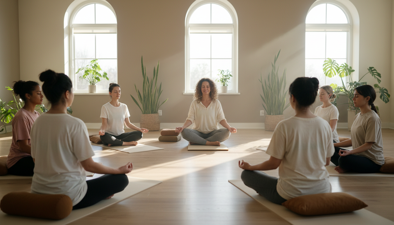 ioga meditacao mulheres