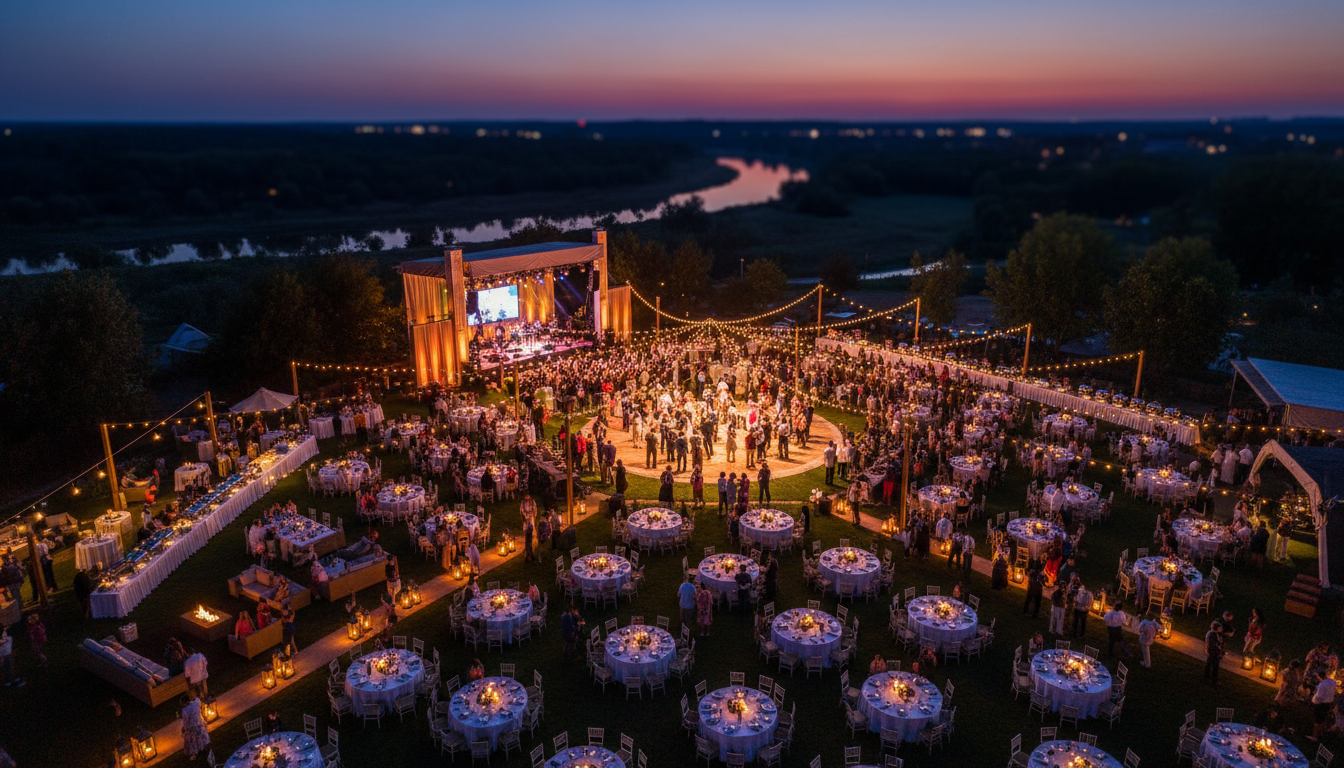 event celebration drone