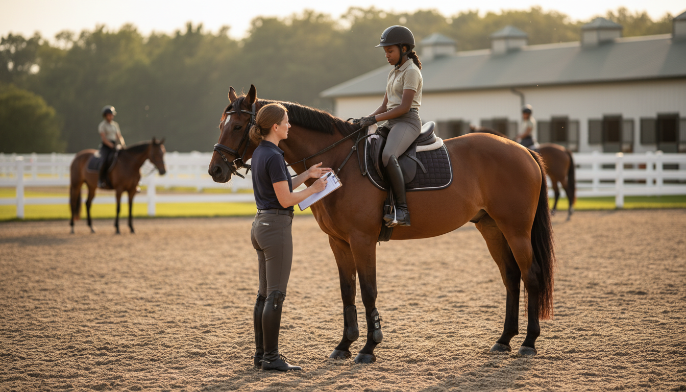 equestrian training