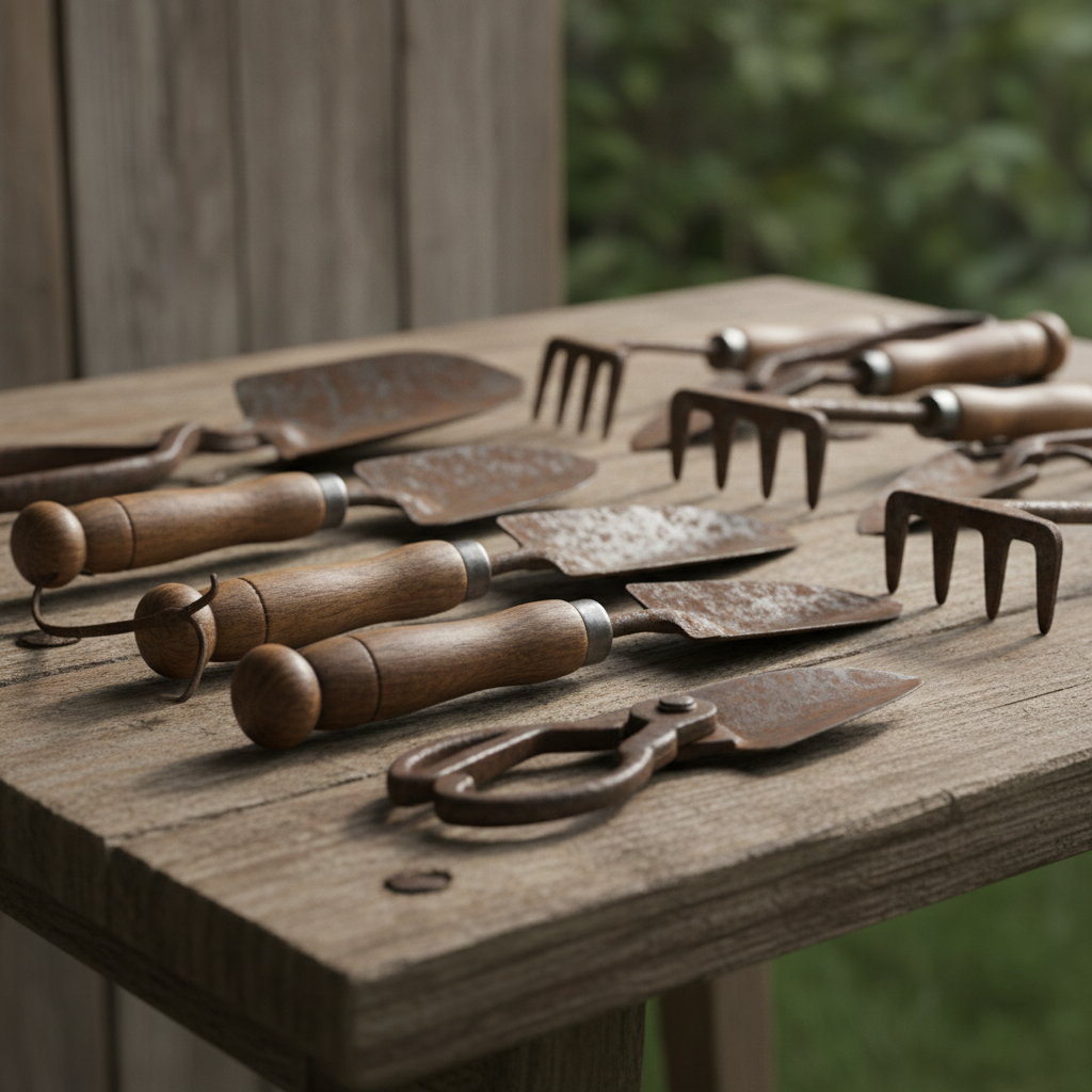personalized garden tools