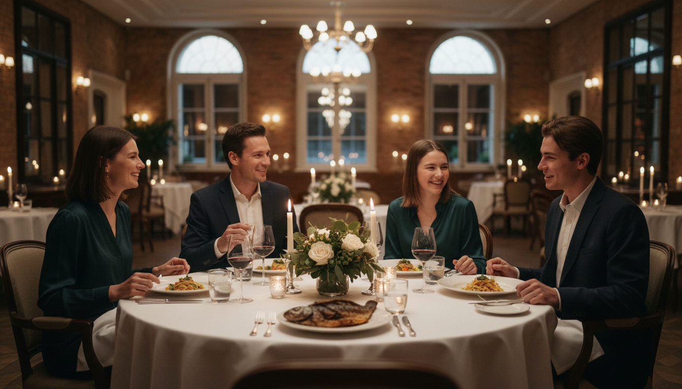 family holiday dinner