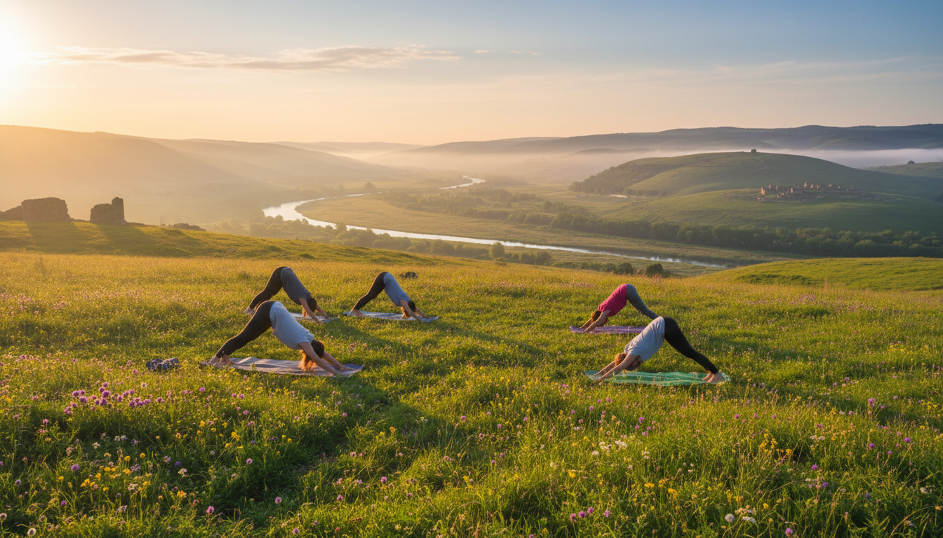yoga in nature