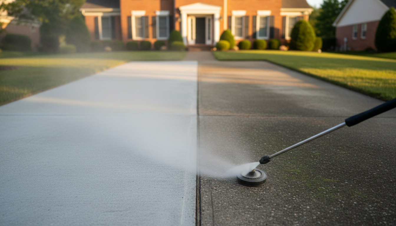 diy pressure washing