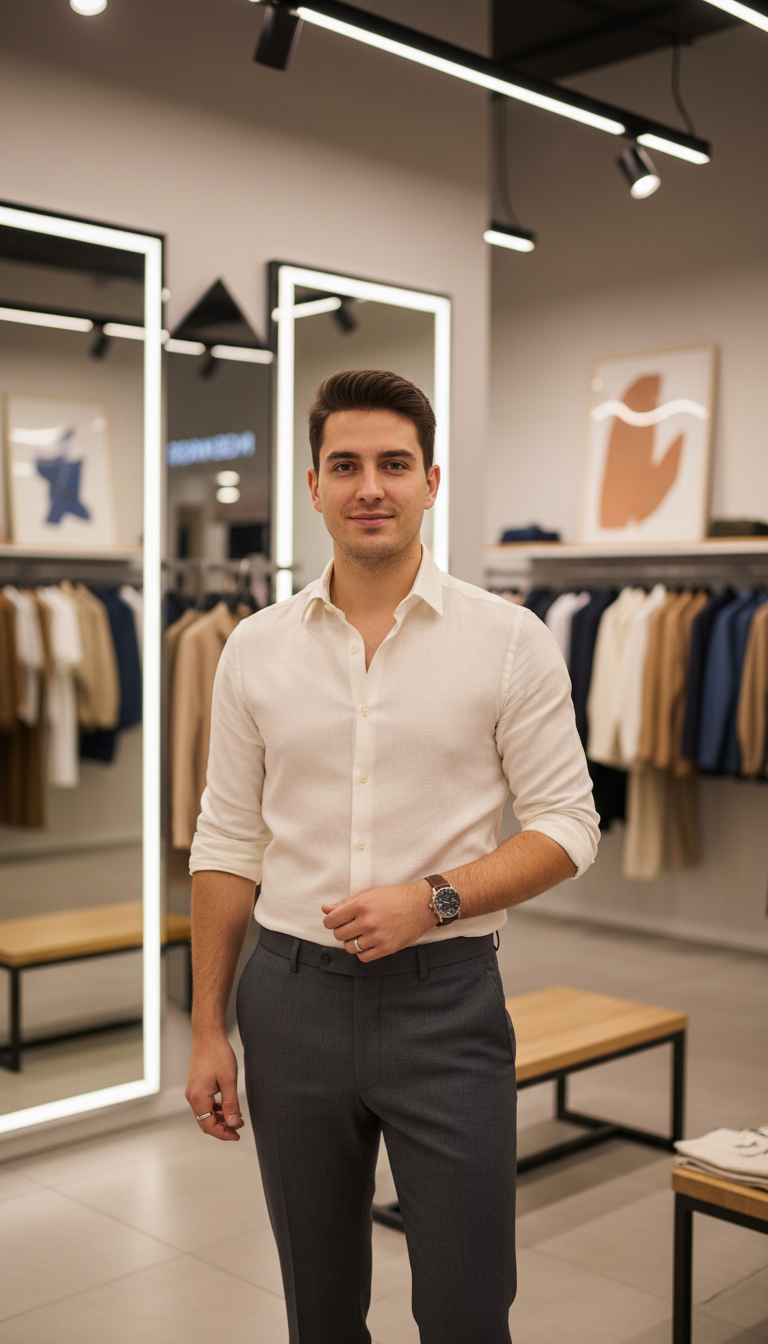 mens clothing store