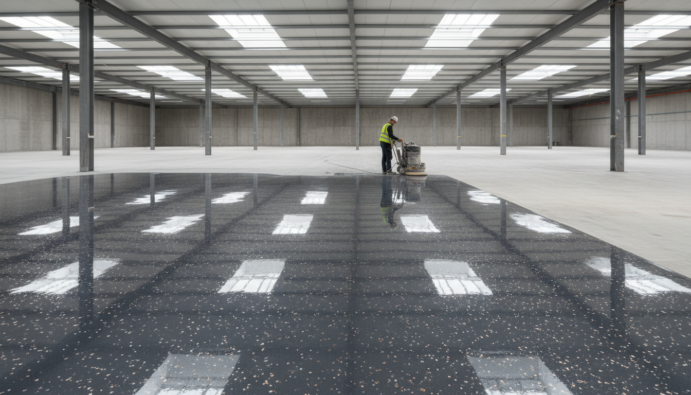 finished floor warehouse