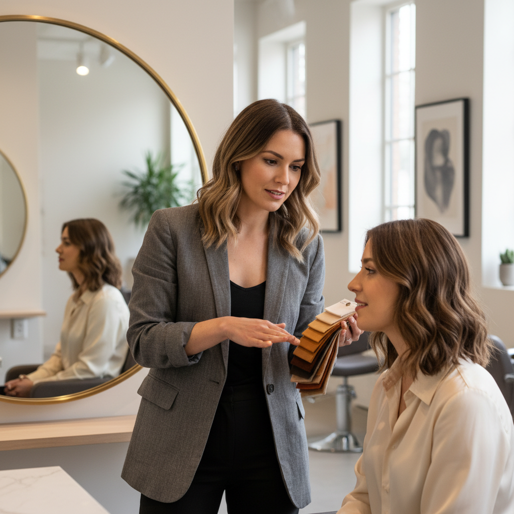 communication in salon
