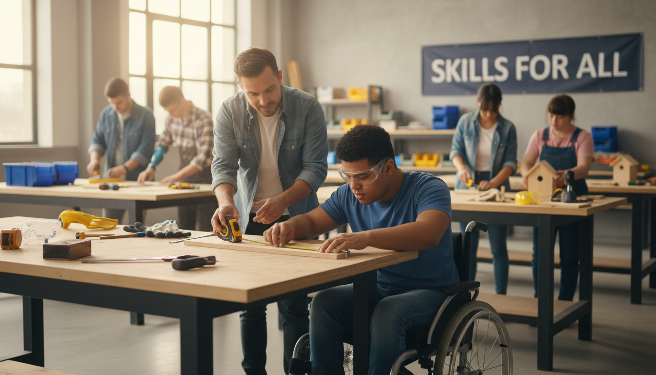 veterans working