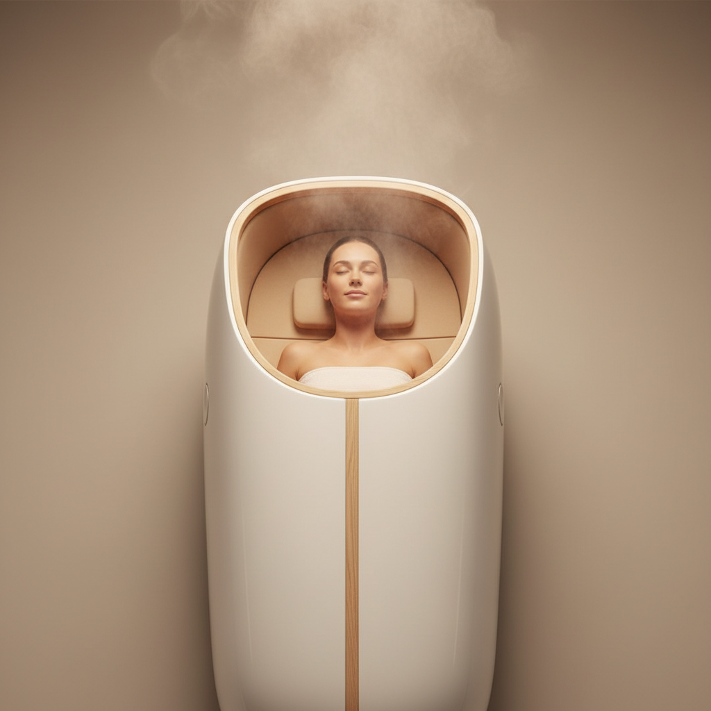 relaxing sauna