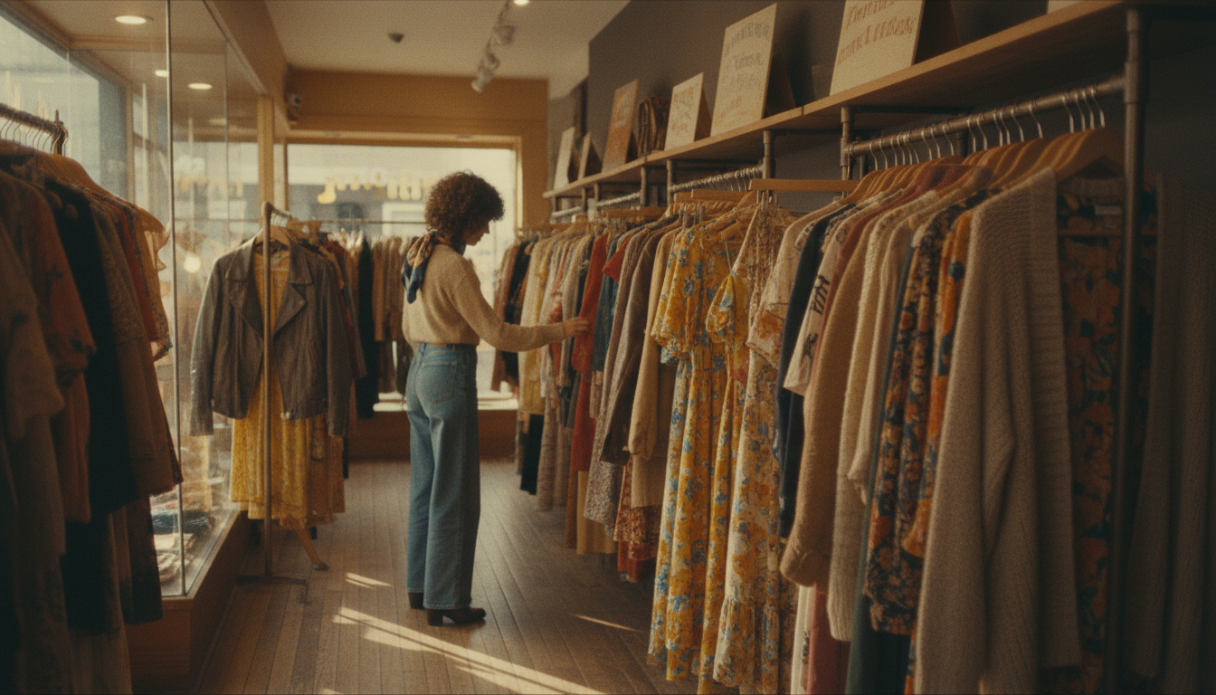 vintage fashion store
