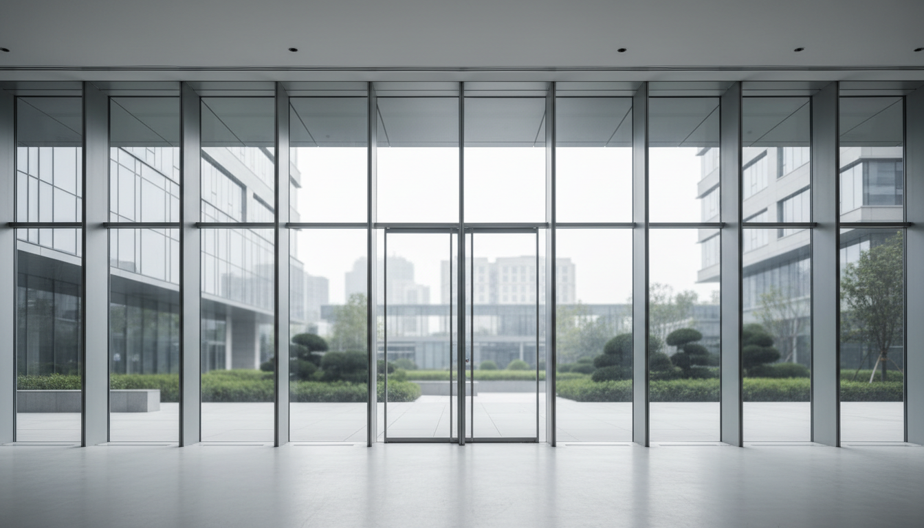 modern building glass
