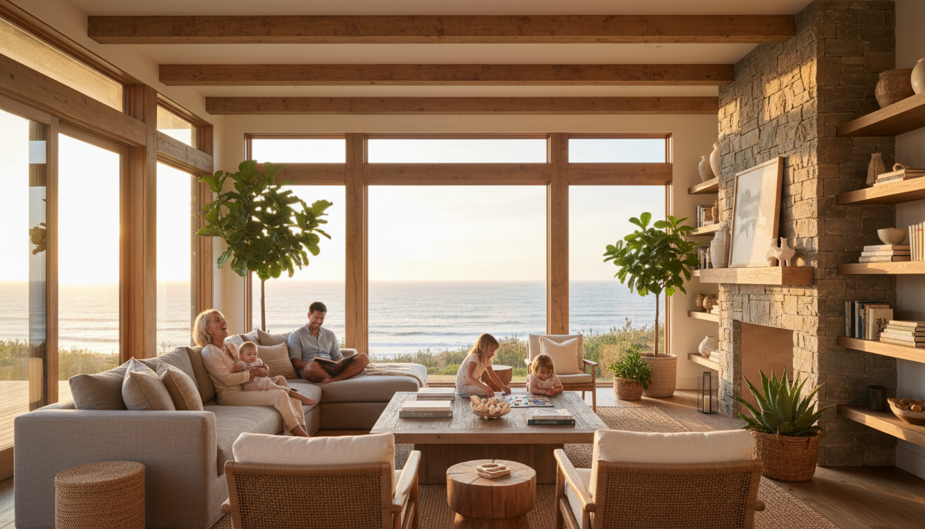 seaside vacation home