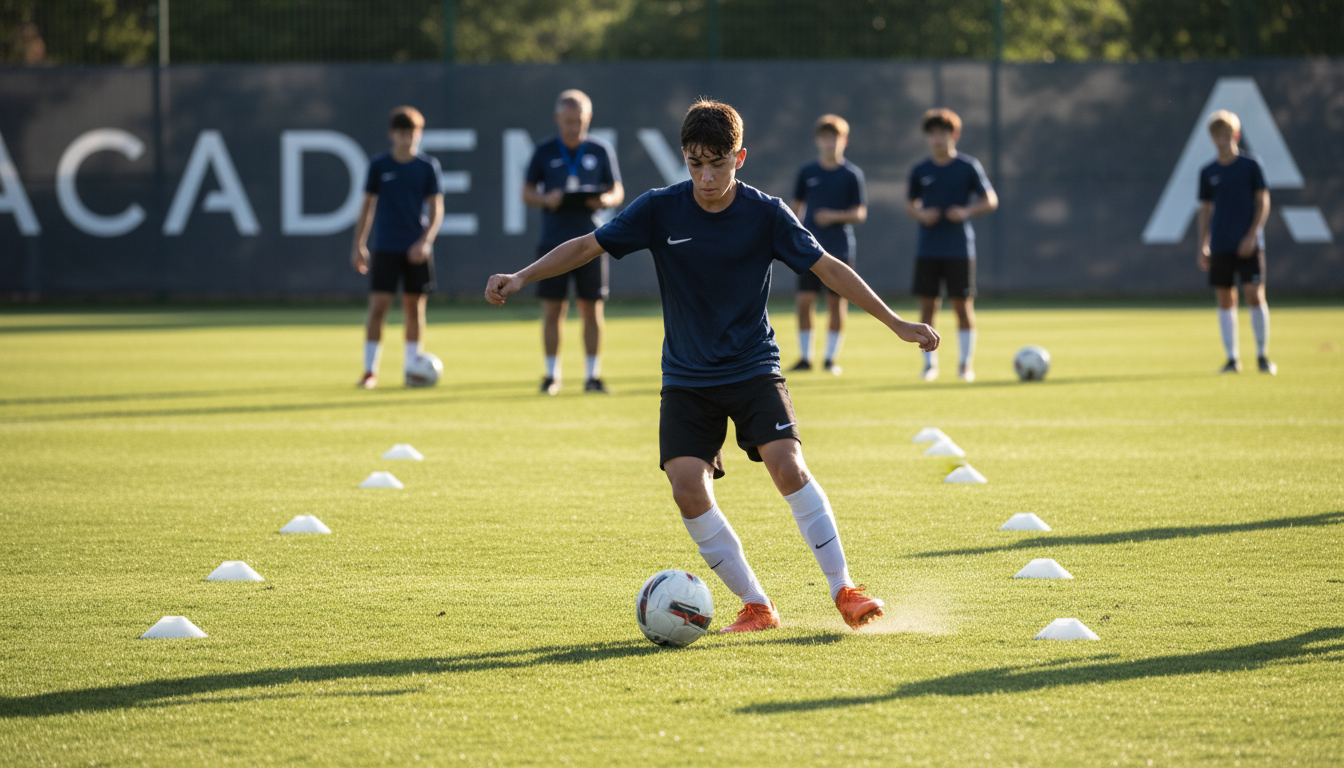 young footballers