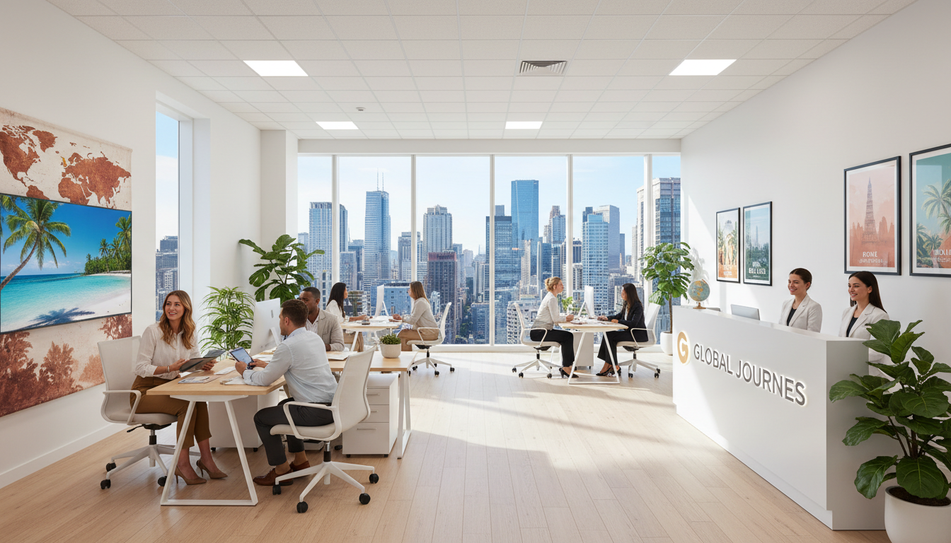 travel agency office