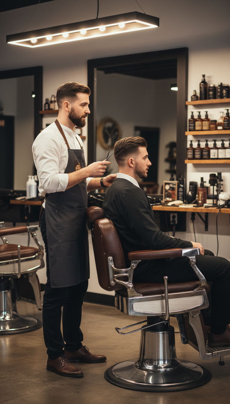 consulting barber