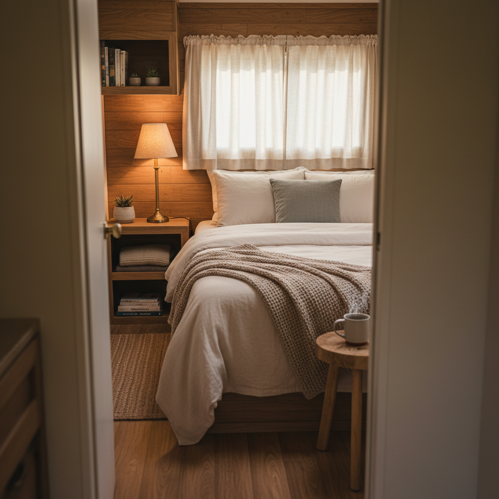 comfortable bedroom