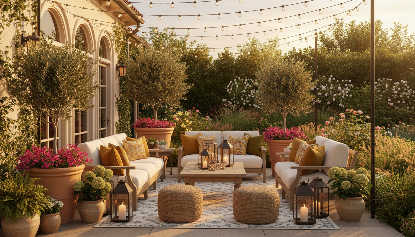 outdoor staging