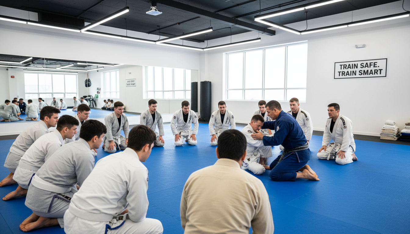 brazilian jiu-jitsu class