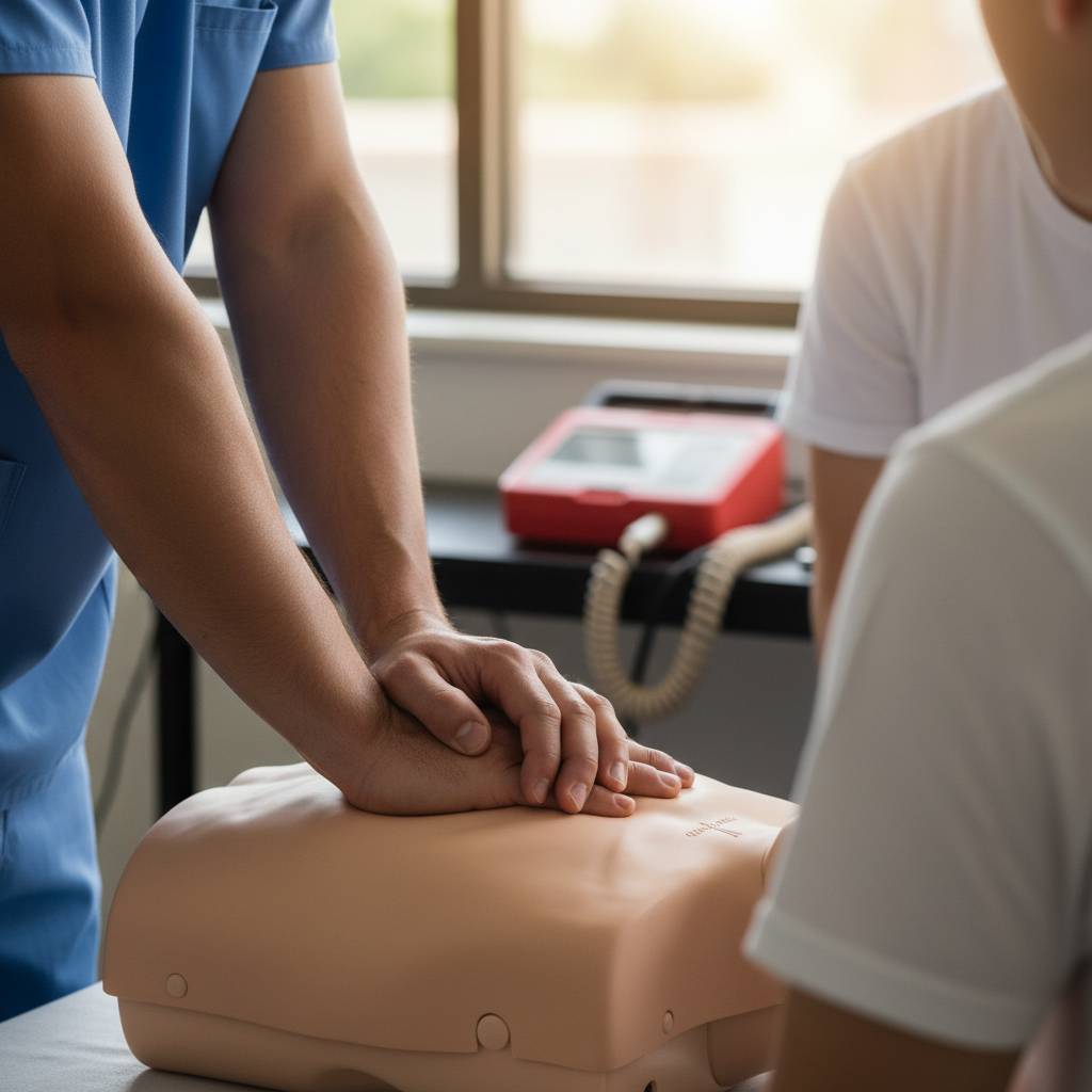 CPR training