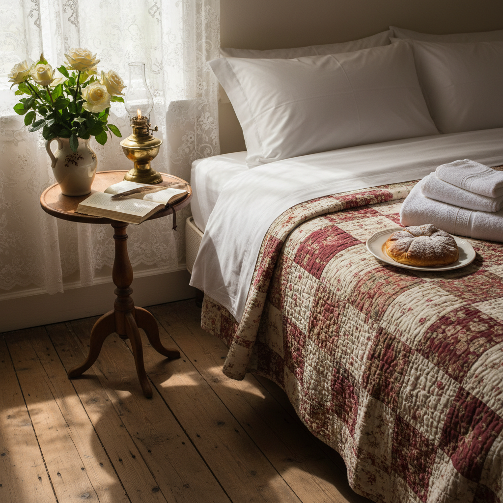 cozy European hotel