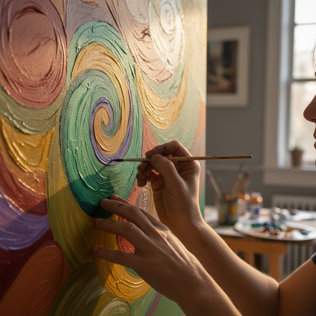 artist painting