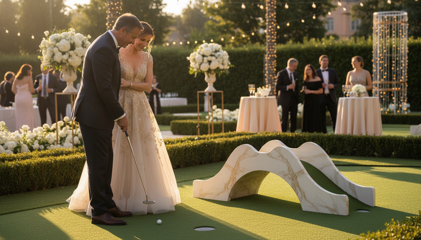 outdoor wedding entertainment