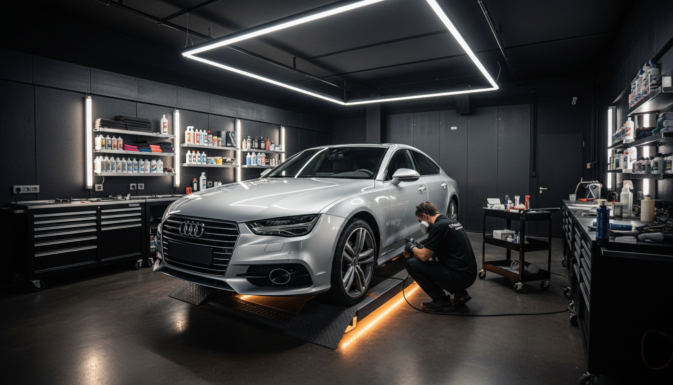 car detailing workshop