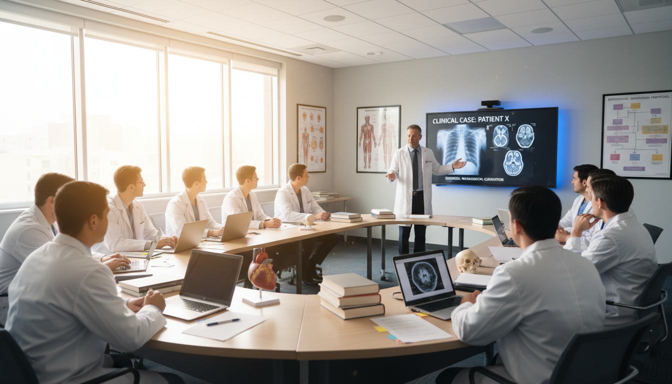 medical students classroom
