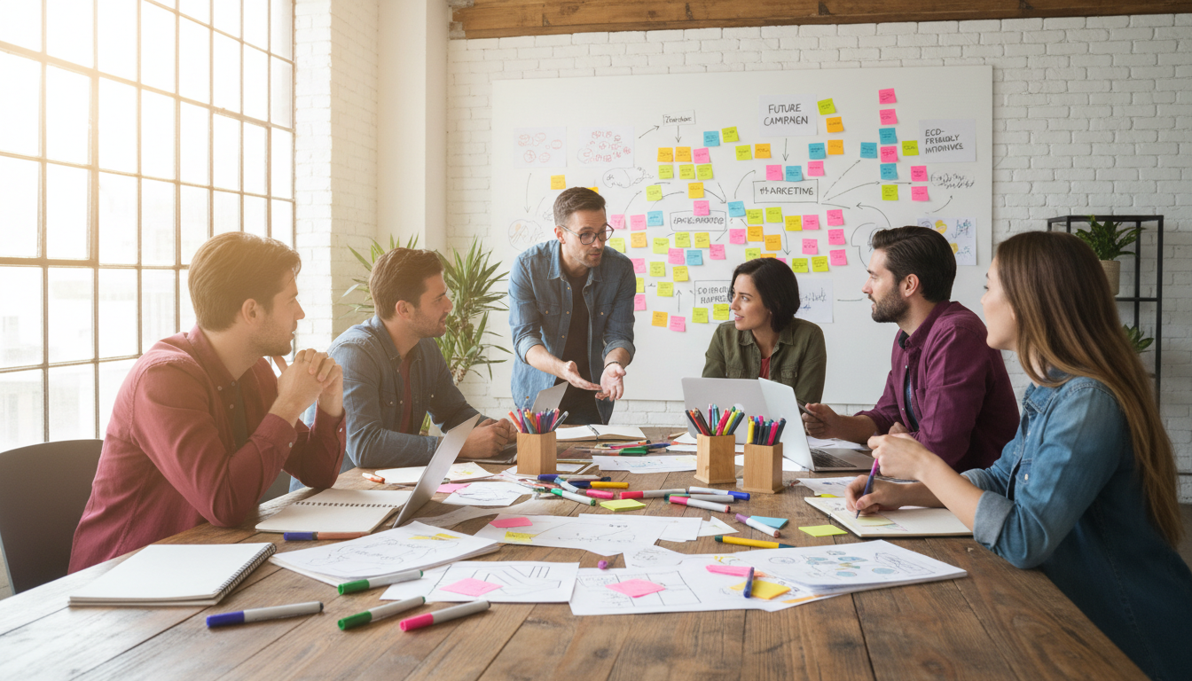 creative brainstorming