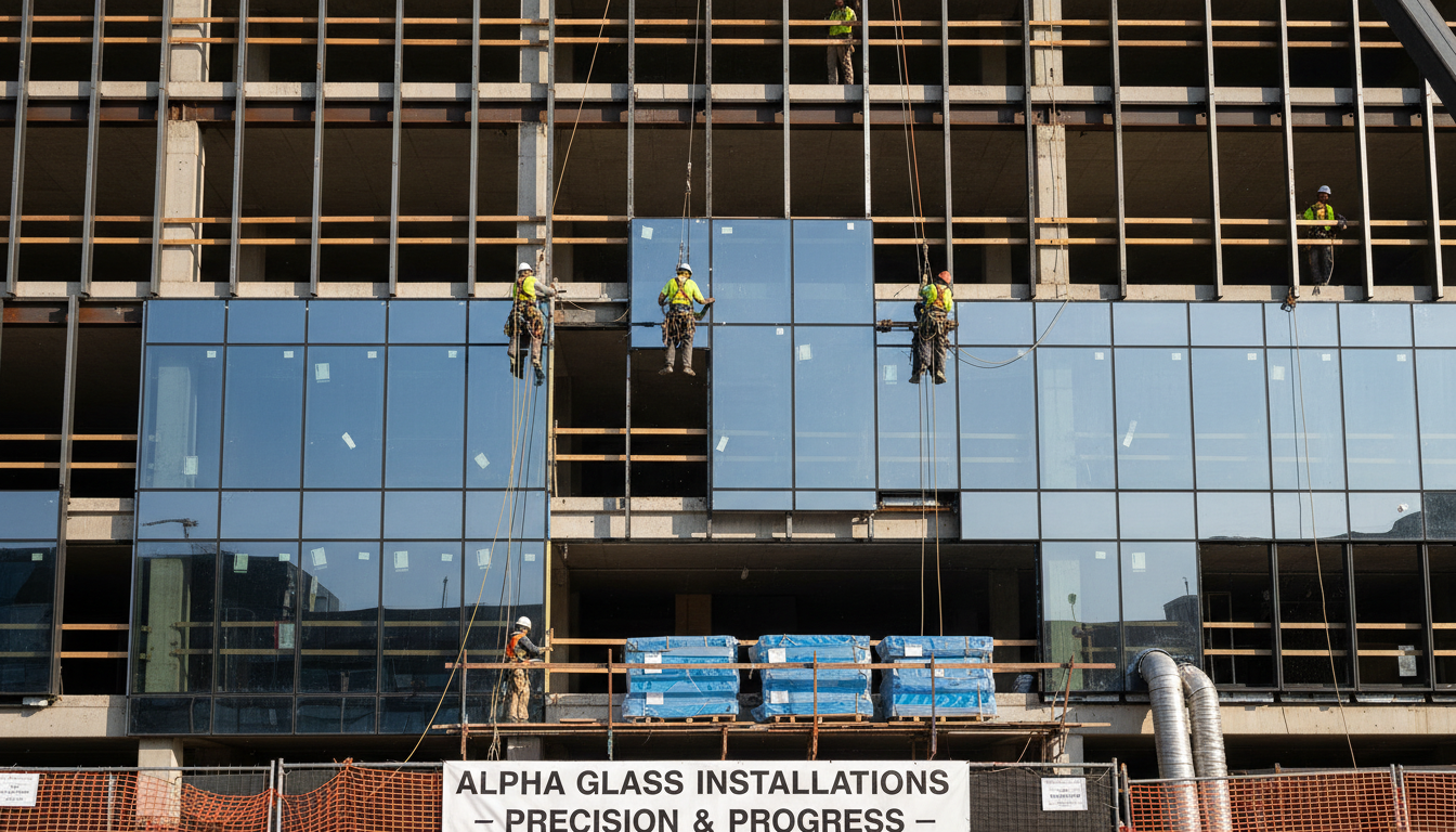 construction site windows