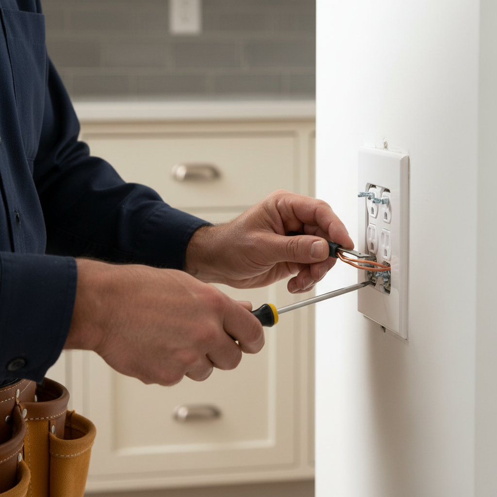 electrical outlet kitchen