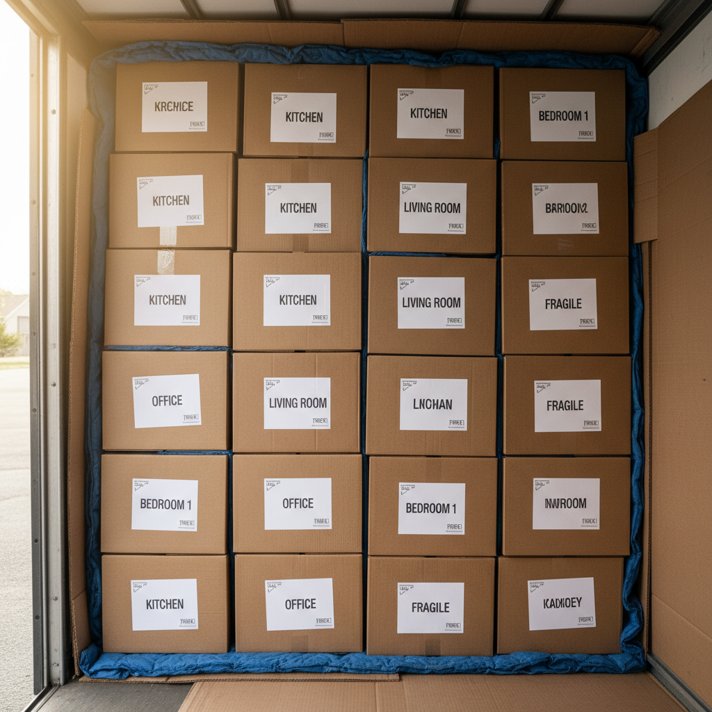 organized packing