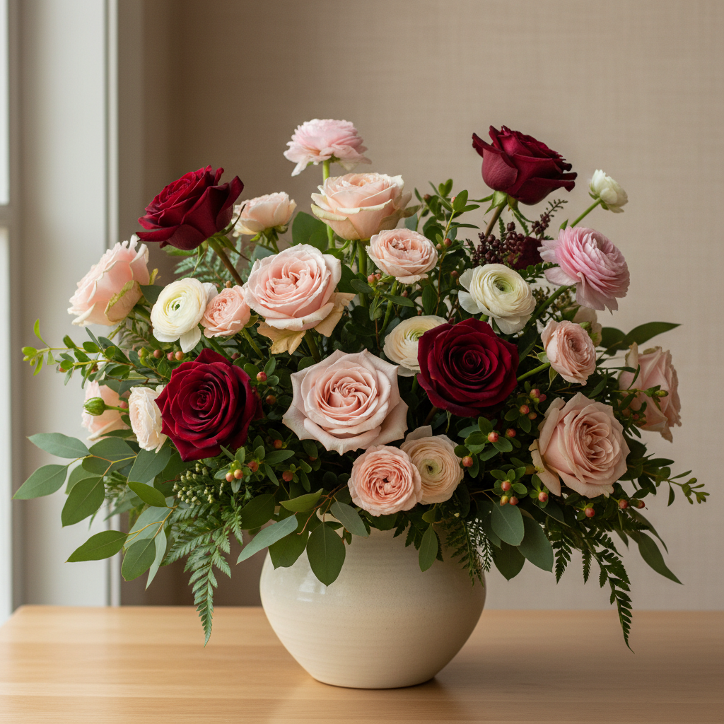 large floral arrangement