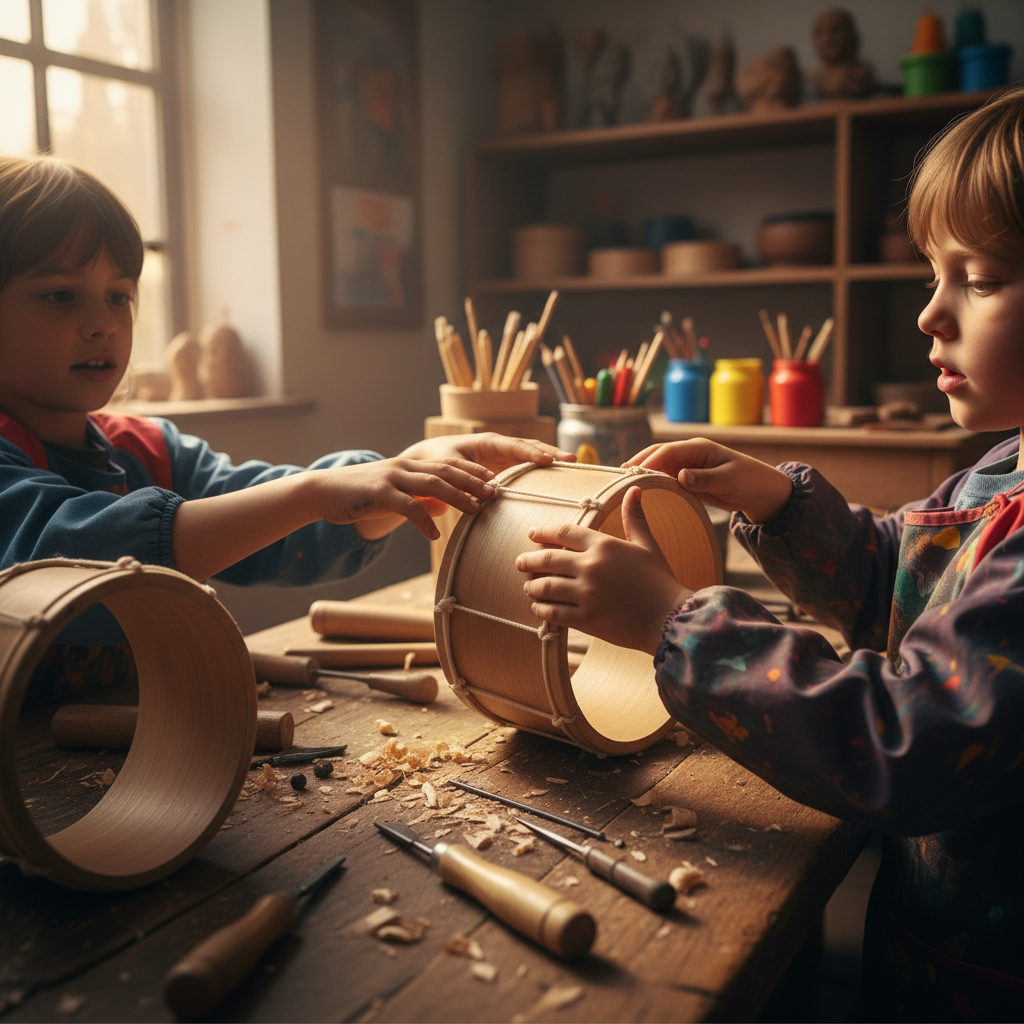 students playing instruments