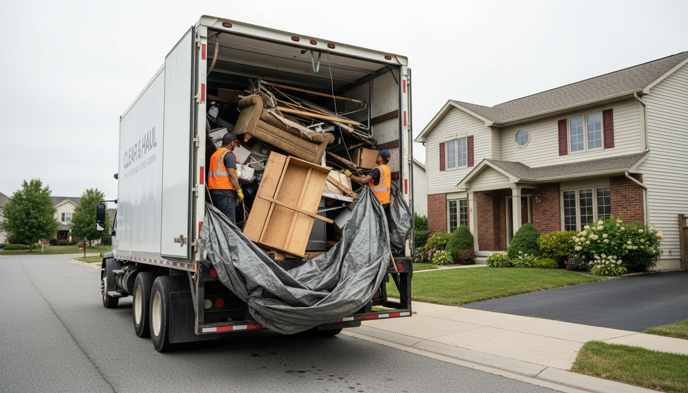 junk removal truck
