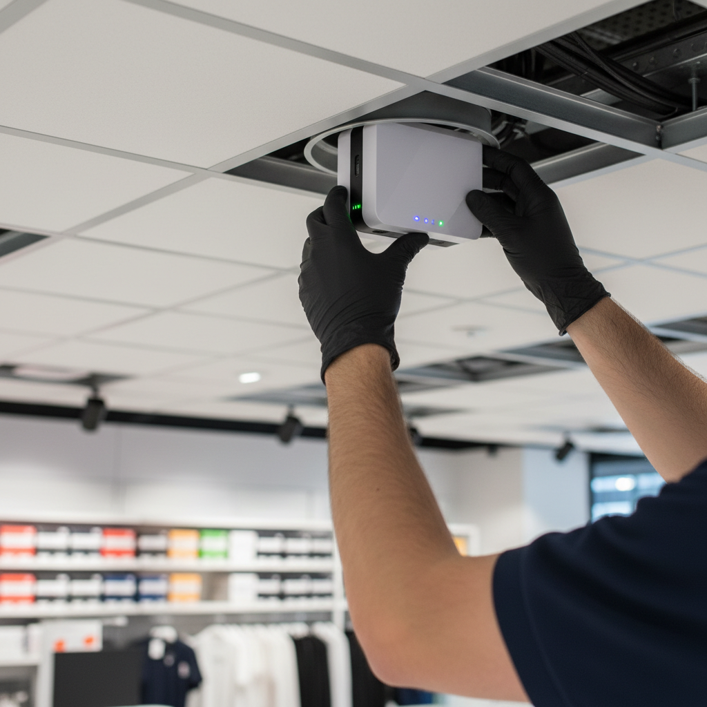 technician installing