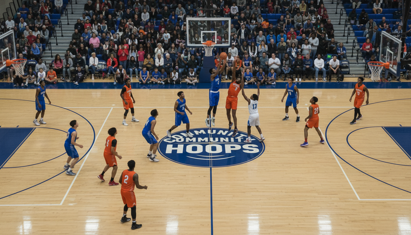 community basketball event
