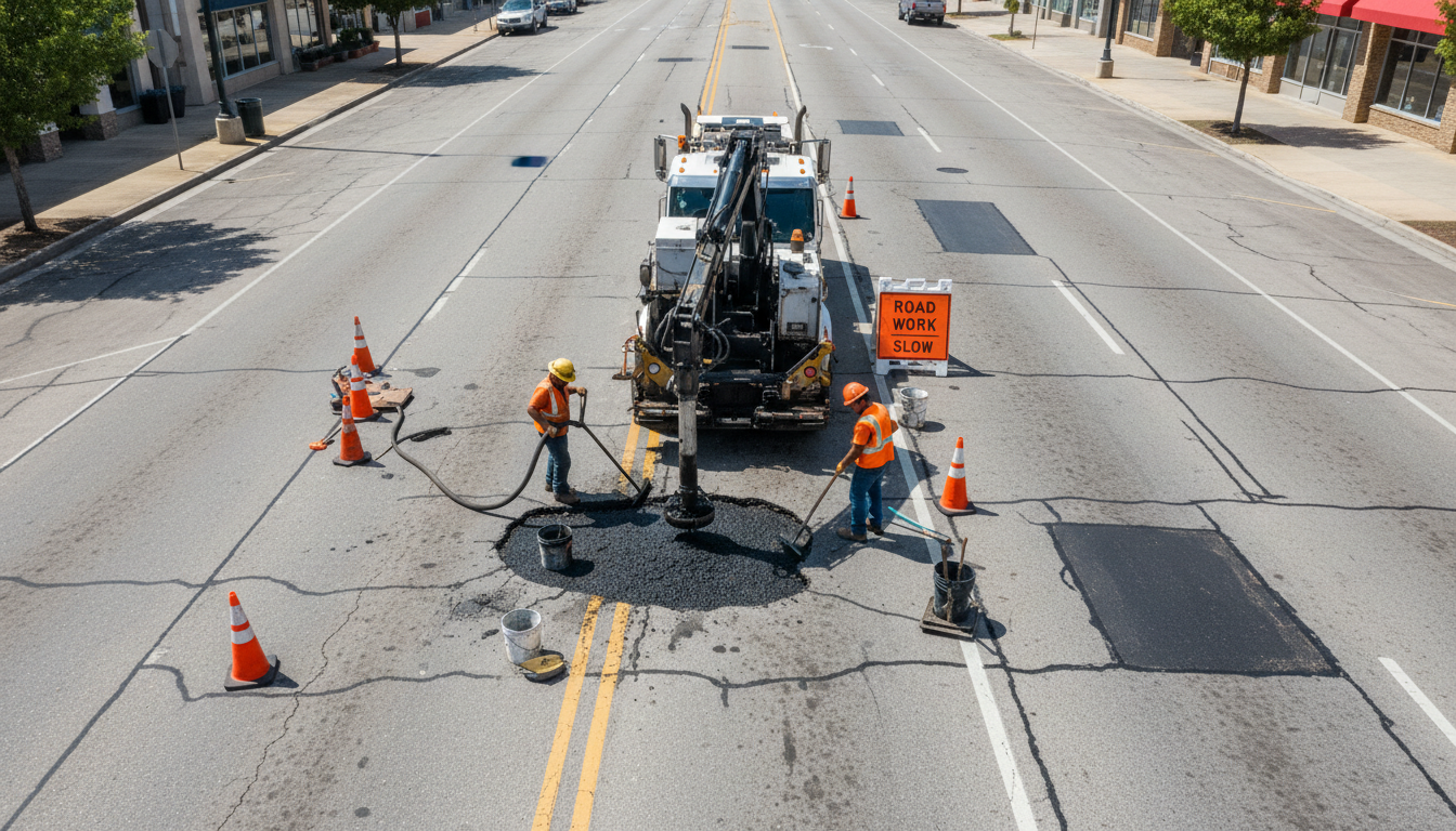 road maintenance