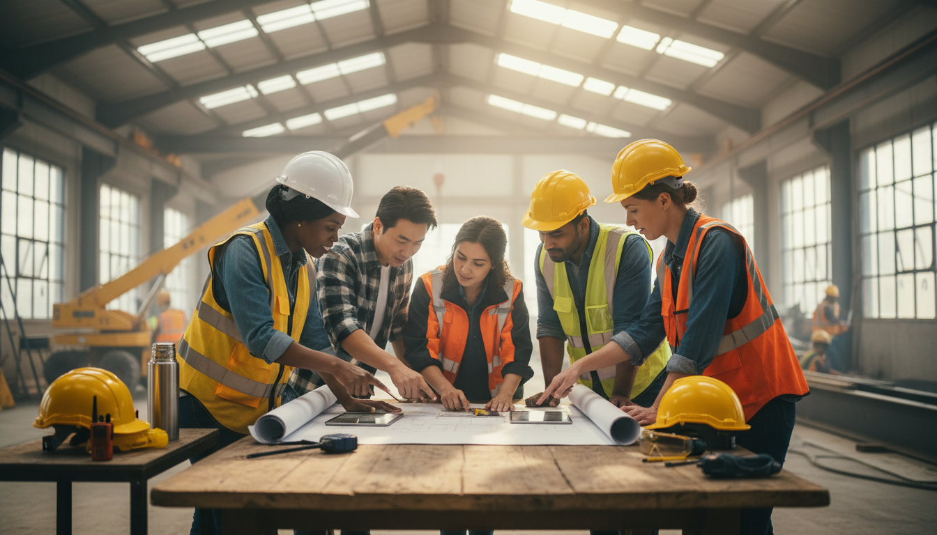 construction teamwork