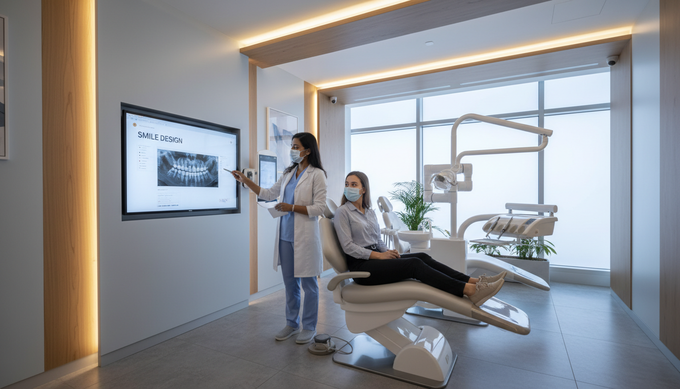 high tech dental clinic