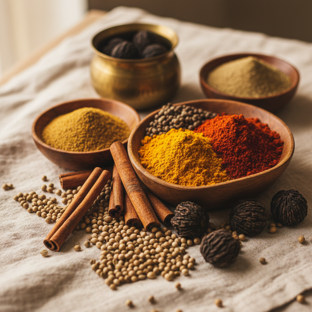 colorful spices