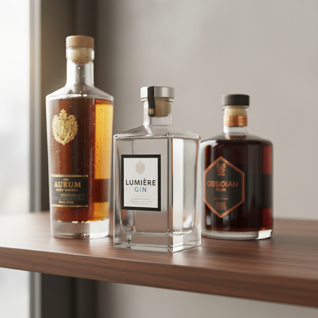 liquor bottle holiday