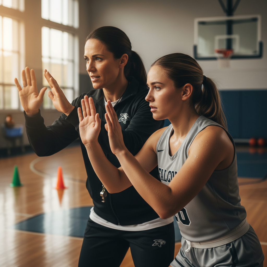 coach basketball