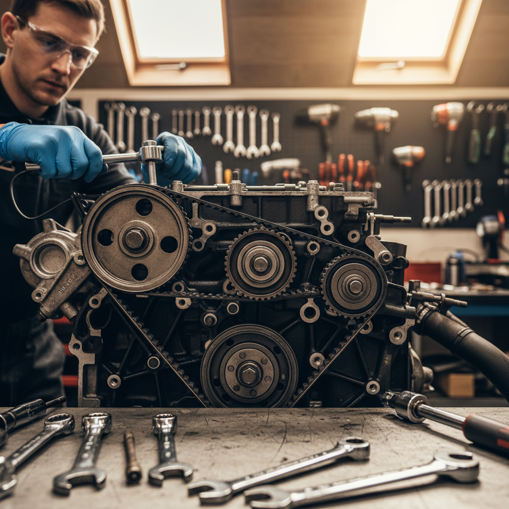 mechanic working car