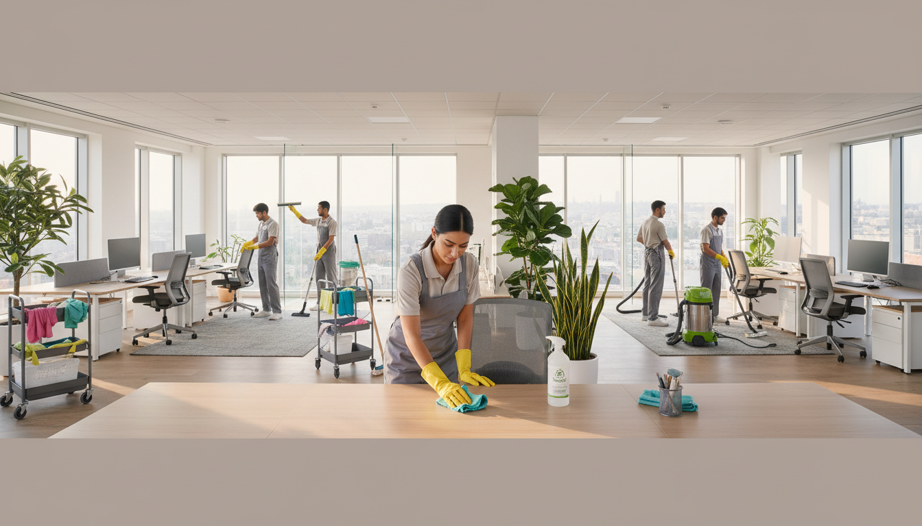 sustainable office cleaning