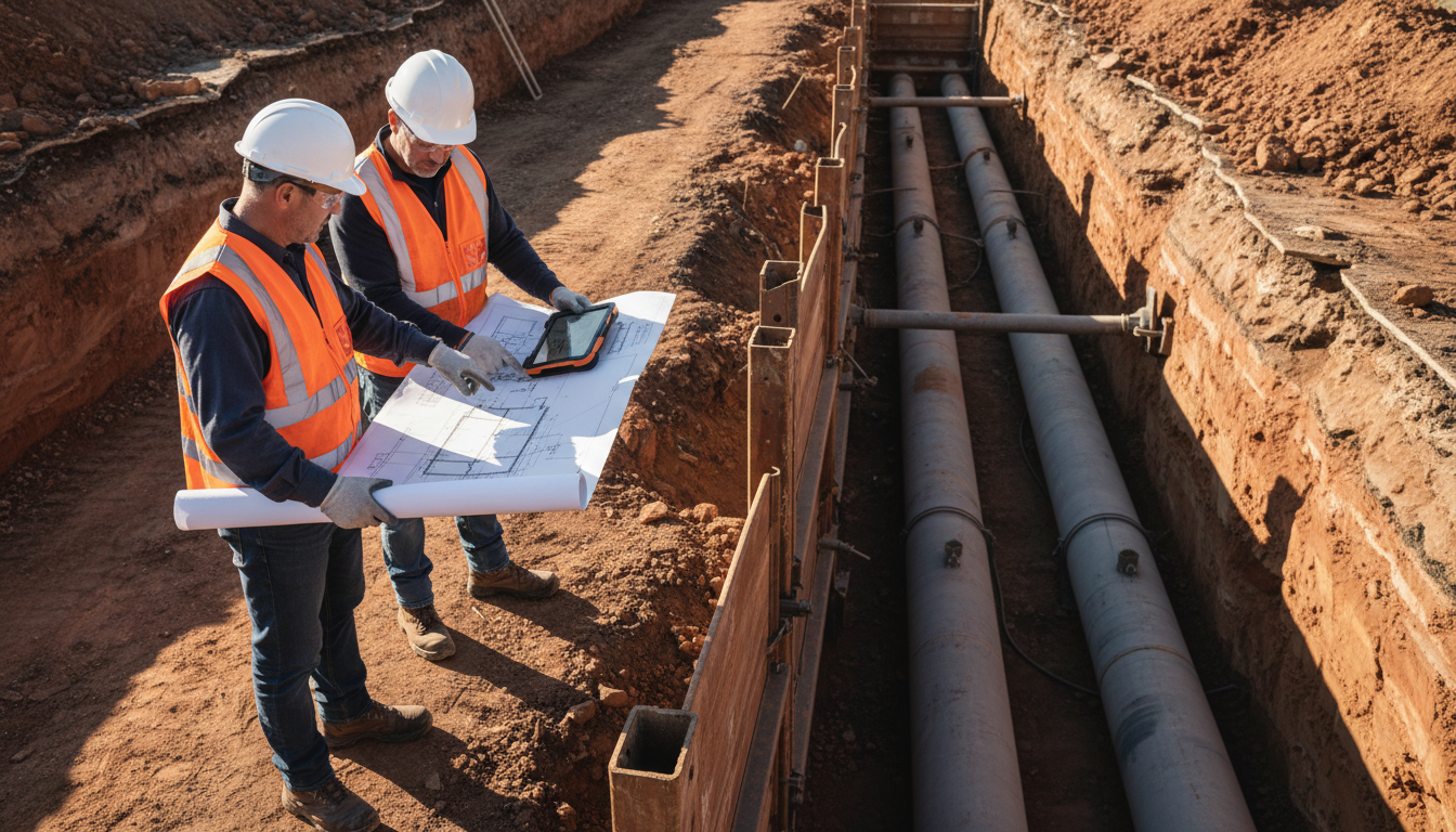 construction workers technology