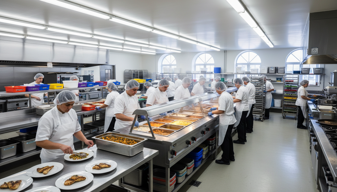 industrial kitchen