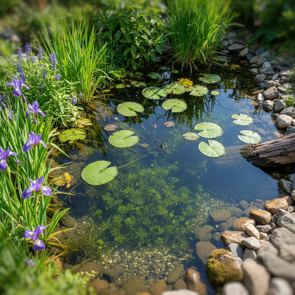 backyard pond