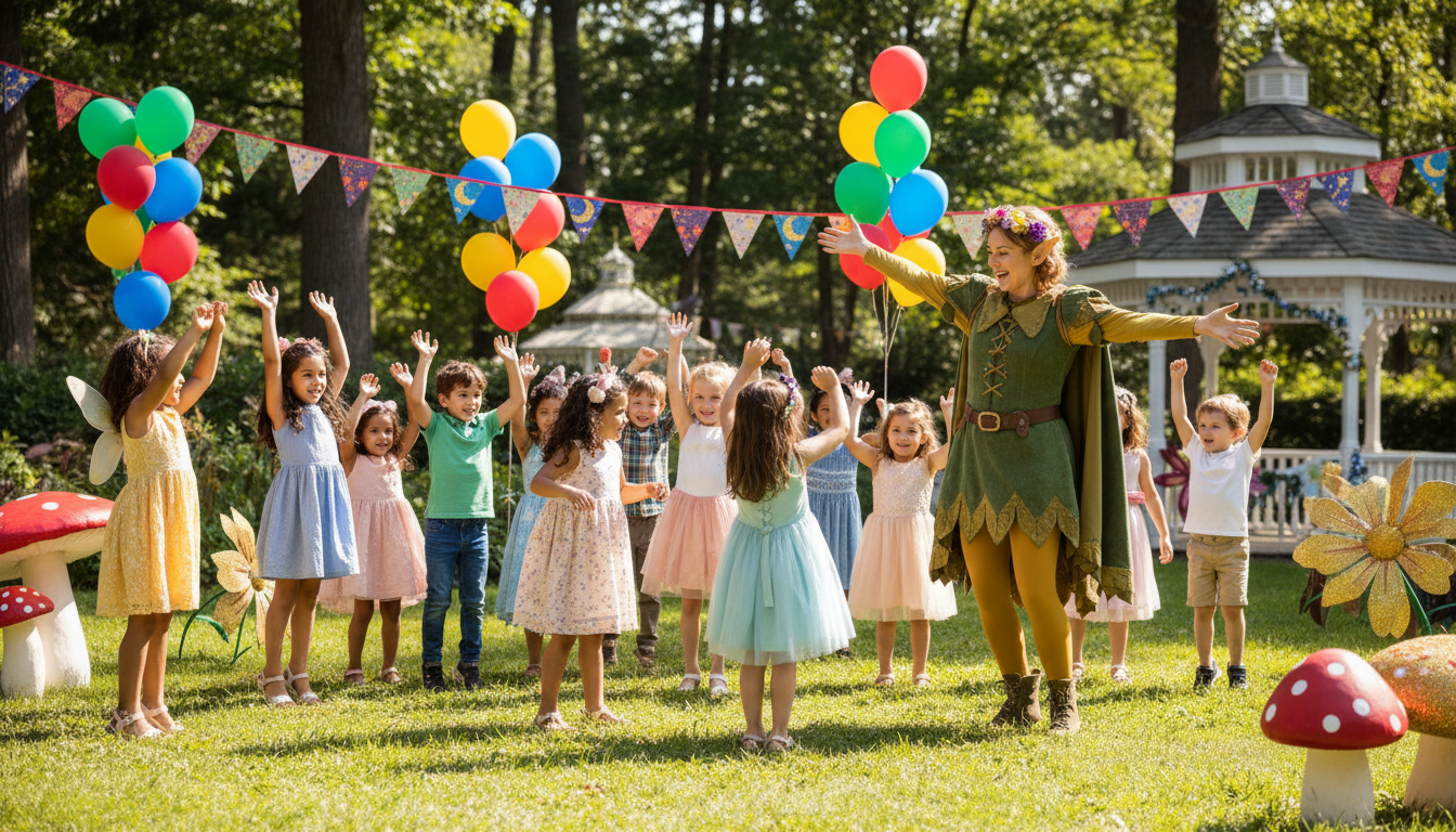 children dancing