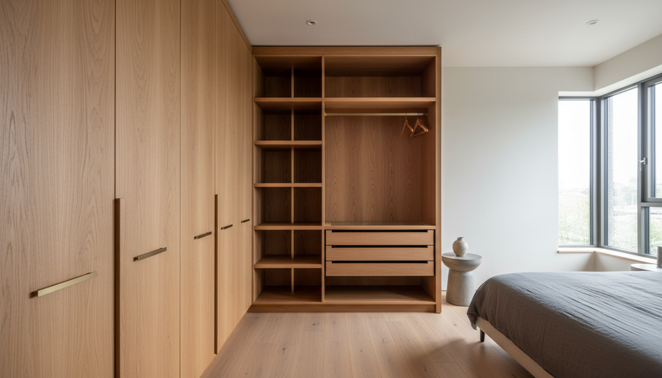 built-in wardrobe