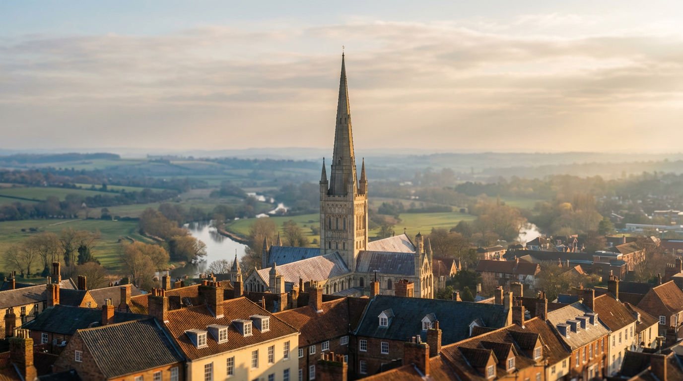 Norfolk skyline